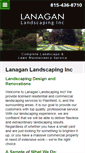 Mobile Screenshot of lanaganlandscaping.com